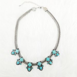 Turquoise Statement Necklace